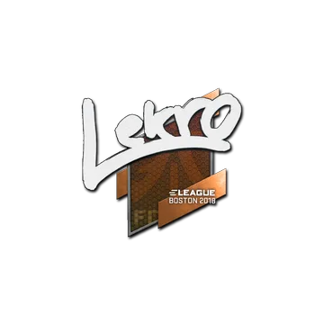 Sticker | Lekr0 | Boston 2018