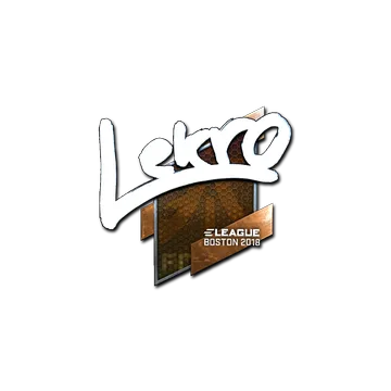 Sticker | Lekr0 (Foil) | Boston 2018