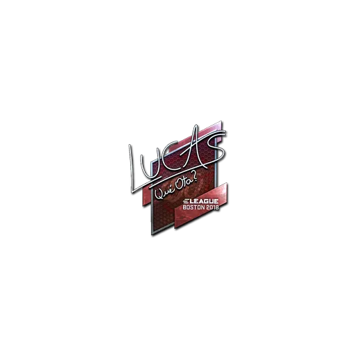 Sticker | LUCAS1 (Foil) | Boston 2018