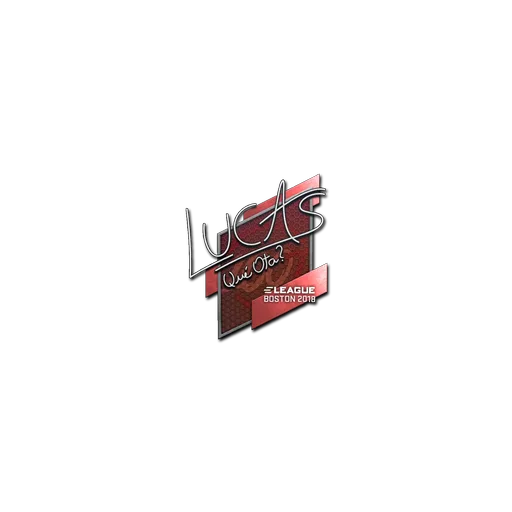 Наклейка | LUCAS1 | Бостон-2018