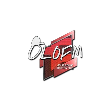 Sticker | olofmeister | Boston 2018
