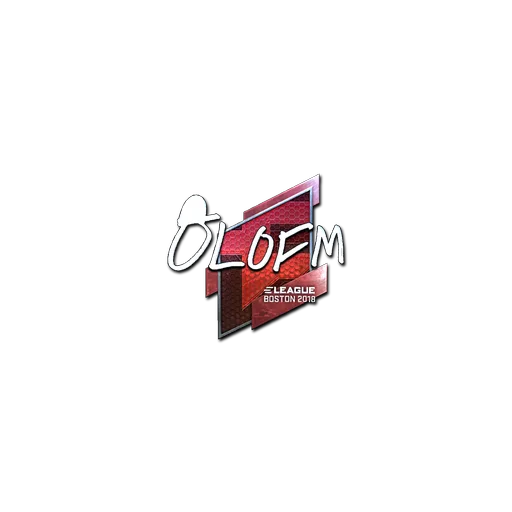 Sticker | olofmeister (Foil) | Boston 2018