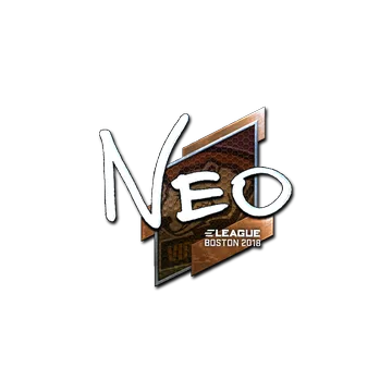 Sticker | NEO (Foil) | Boston 2018