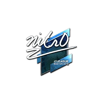 Sticker | nitr0 (Foil) | Boston 2018