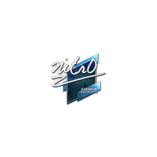 Sticker | nitr0 (Foil) | Boston 2018