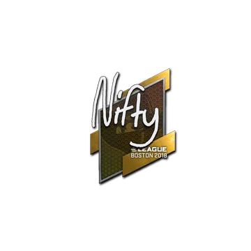 Sticker | Nifty | Boston 2018