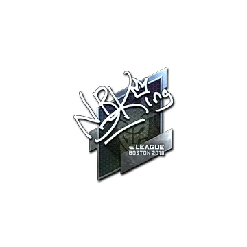 Sticker | NBK- (Foil) | Boston 2018