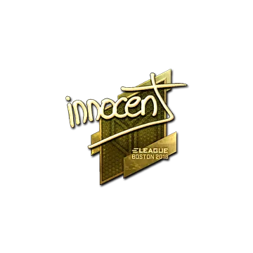 Sticker | innocent (Gold) | Boston 2018