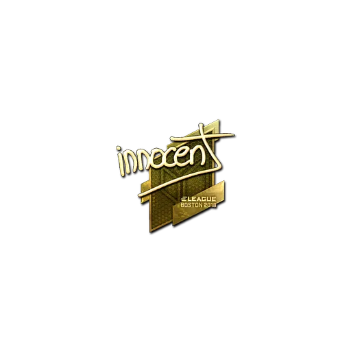 Sticker | innocent (Gold) | Boston 2018