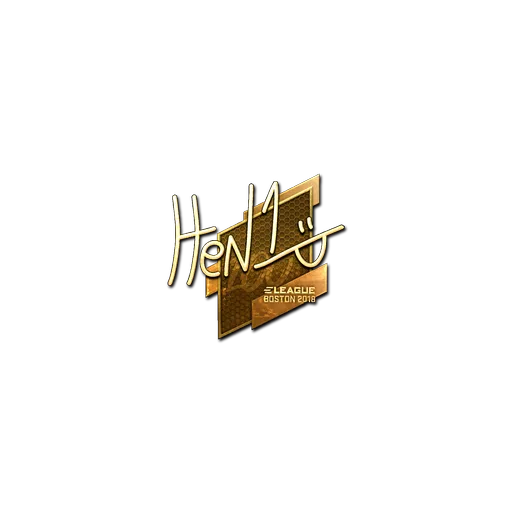 Sticker | HEN1 (Gold) | Boston 2018