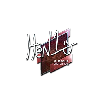 Sticker | HEN1 (Foil) | Boston 2018