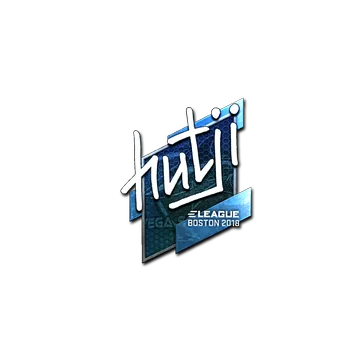 Sticker | hutji (Foil) | Boston 2018