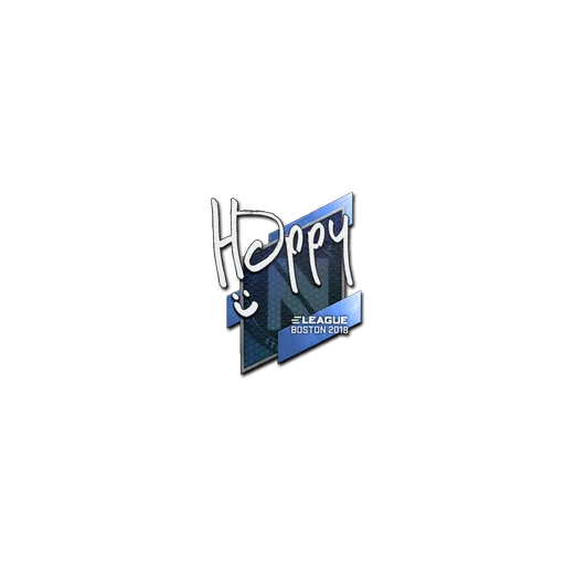 Наклейка | Happy | Бостон-2018