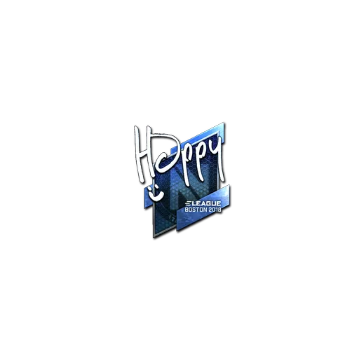 Sticker | Happy (Foil) | Boston 2018
