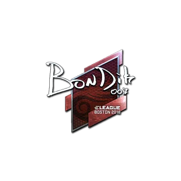 Sticker | bondik (Foil) | Boston 2018