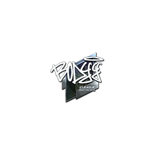 Наклейка | bodyy (металлическая) | Бостон-2018