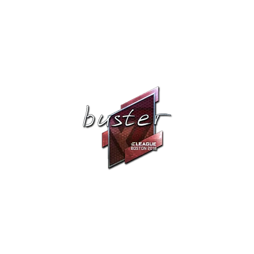 Sticker | buster (Foil) | Boston 2018