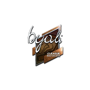 Sticker | byali (Foil) | Boston 2018