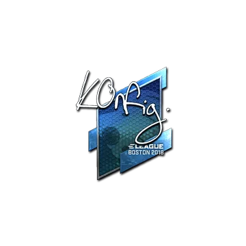 Sticker | k0nfig (Foil) | Boston 2018