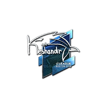 Sticker | keshandr (Foil) | Boston 2018