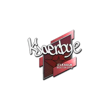 Sticker | Kjaerbye | Boston 2018