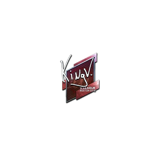 Sticker | kNgV- (Foil) | Boston 2018
