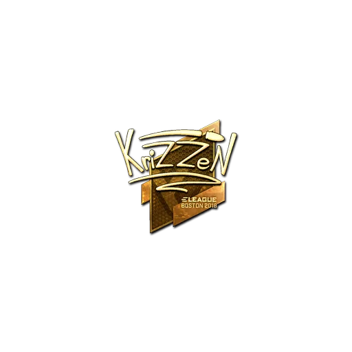Sticker | KrizzeN (Gold) | Boston 2018