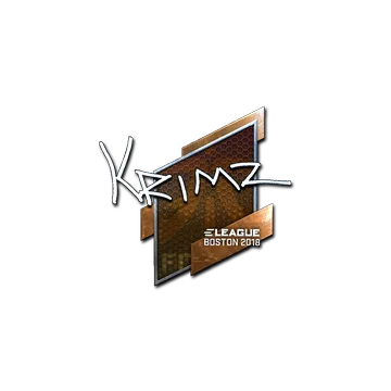 Sticker | KRIMZ (Foil) | Boston 2018