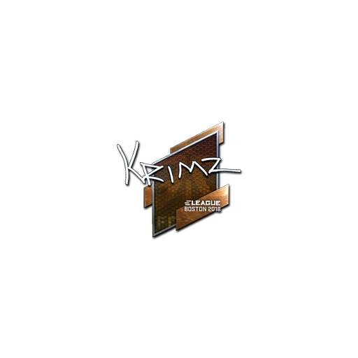 Sticker | KRIMZ (Foil) | Boston 2018