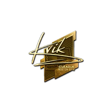 Sticker | Kvik (Gold) | Boston 2018