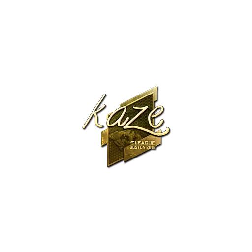 Sticker | Kaze (Gold) | Boston 2018