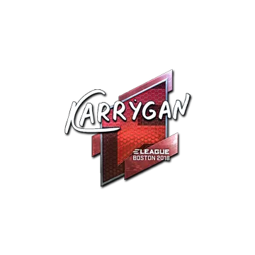 Sticker | karrigan (Foil) | Boston 2018