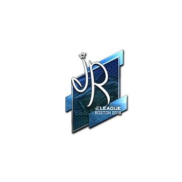 Sticker | jR (Foil) | Boston 2018