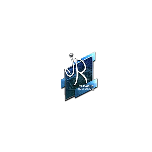 Sticker | jR (Foil) | Boston 2018