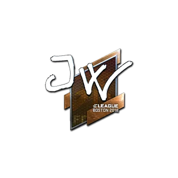 Sticker | JW (Foil) | Boston 2018
