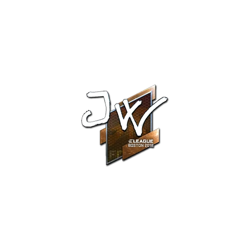 Sticker | JW (Foil) | Boston 2018