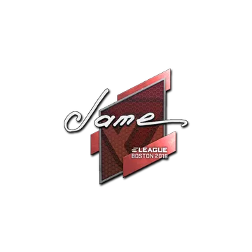 Sticker | Jame | Boston 2018