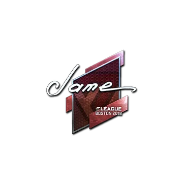 Sticker | Jame (Foil) | Boston 2018