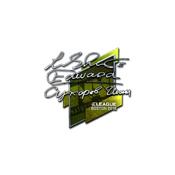 Sticker | Edward (Foil) | Boston 2018