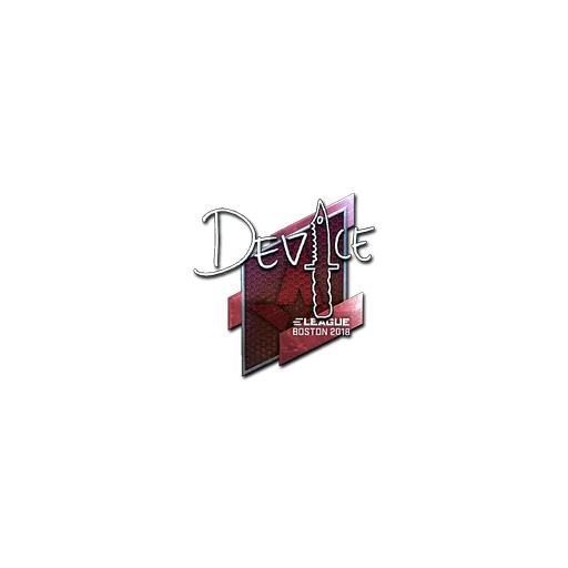 Наклейка | device (металлическая) | Бостон-2018
