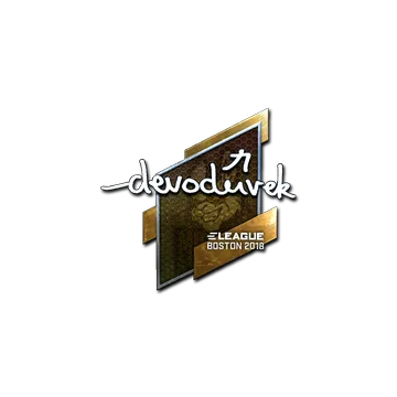 Sticker | devoduvek (Foil) | Boston 2018