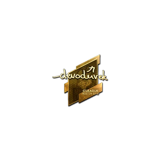 Sticker | devoduvek (Gold) | Boston 2018