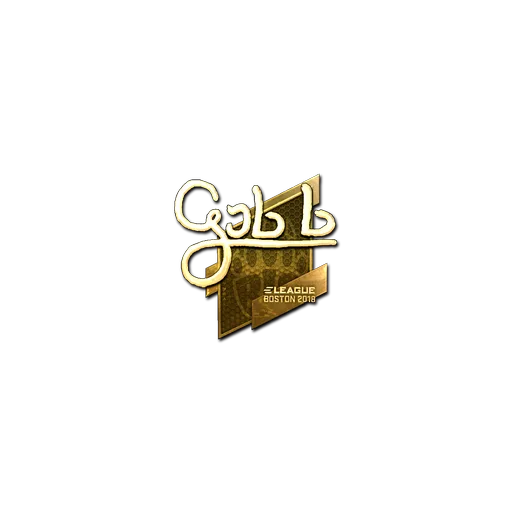 Sticker | gob b (Gold) | Boston 2018