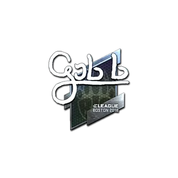 Sticker | gob b (Foil) | Boston 2018
