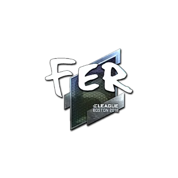 Sticker | fer (Foil) | Boston 2018