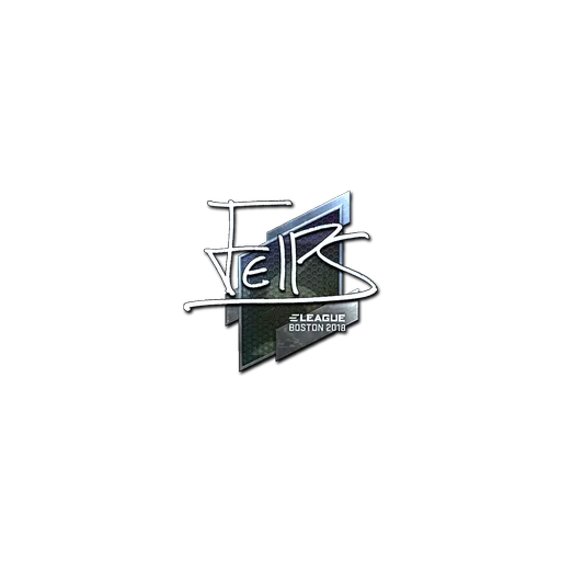 Наклейка | felps (металлическая) | Бостон-2018