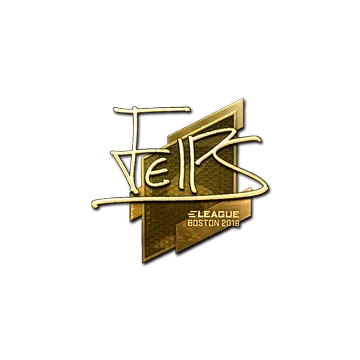 Sticker | felps (Gold) | Boston 2018