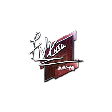 Sticker | fnx (Foil) | Boston 2018
