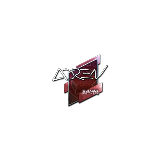 Наклейка | AdreN (металлическая) | Бостон-2018
