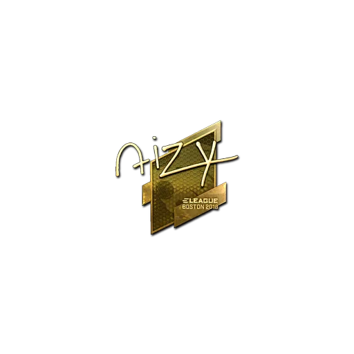 Sticker | aizy (Gold) | Boston 2018